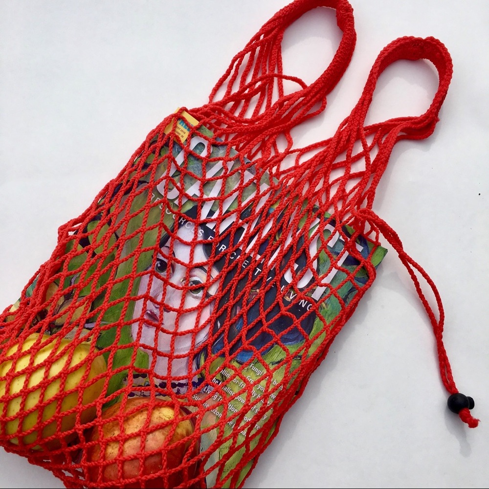 ✨ Handmade red net bags ✨ - Picture 3 of 3